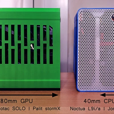 Vỏ máy tính ITX 3.5L siêu nhỏ gọn in 3D: Thiết kế tối ưu, tiết kiệm nhựa