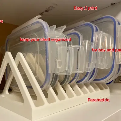 Bộ giá để nắp nồi/hộp | Tùy chỉnh tham số (Parametric)