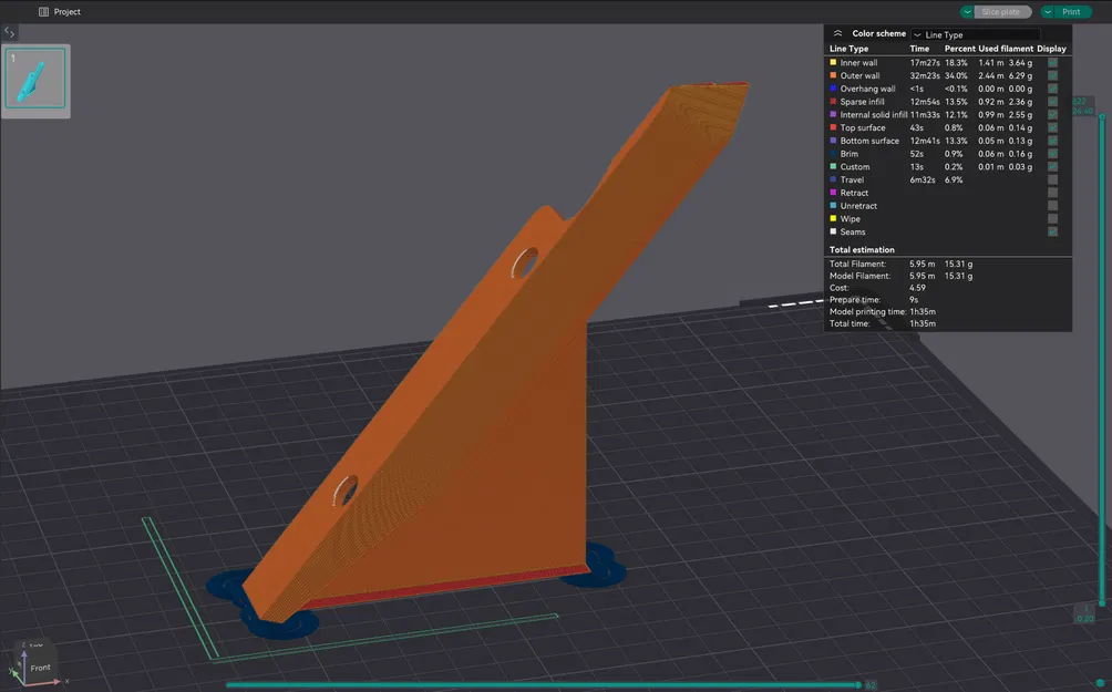 Qidi Plus 4 Cable Ramp V2 (Phụ kiện bảo vệ cáp) - Image 5