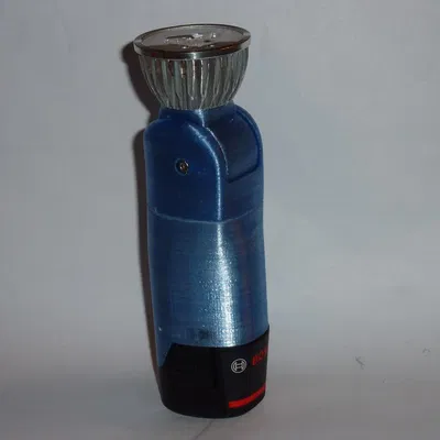 Đèn pin Bosch 12V với phần đầu xoay linh hoạt