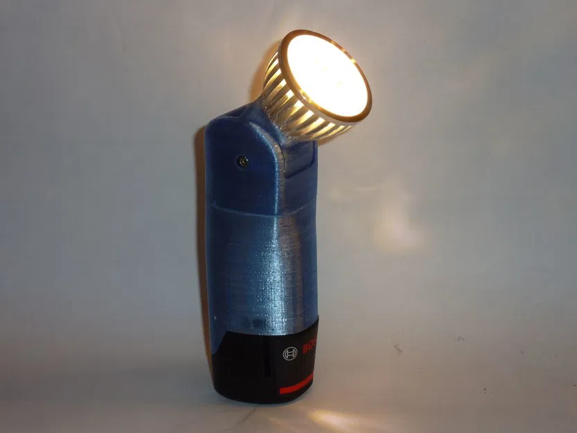 Đèn pin Bosch 12V với phần đầu xoay linh hoạt - Image 5