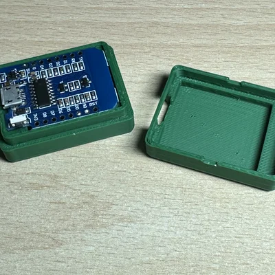 Vỏ hộp Wemos D1 Mini (NodeMCU) có lỗ cắm USB