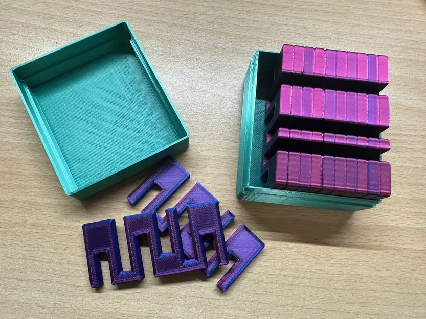 Hộp đựng bộ xếp hình Dirty Dozen Puzzle - Gọn gàng và tinh tế - Image 1