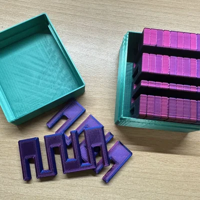 Hộp đựng bộ xếp hình Dirty Dozen Puzzle - Gọn gàng và tinh tế