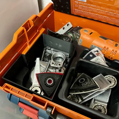 Khay 3D đựng phụ kiện cho hộp đựng máy Fein Multimaster L-Boxx