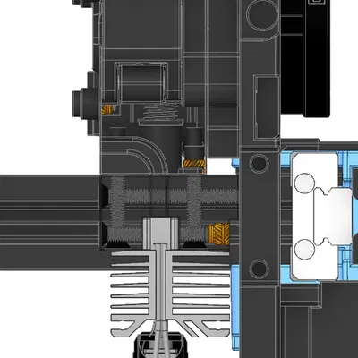 V5 Toolhead Orbiter V2/2.5 – Phiên bản BambuLab cho SV08 & Voron (Hỗ trợ MMU)