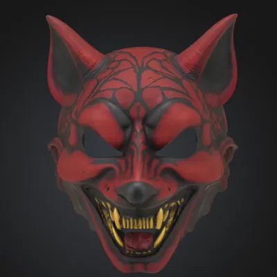 Mặt nạ Cáo Quỷ Oni – Nụ cười từ Địa ngục