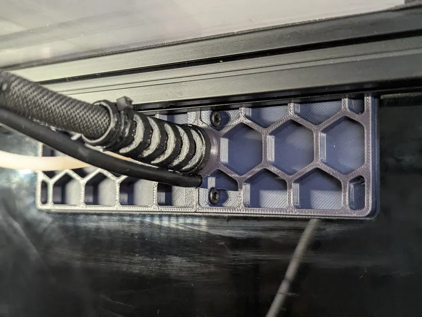 Nắp che xả hơi Voron dạng chia đôi hỗ trợ Bowden và PUG Umbilical - Image 1