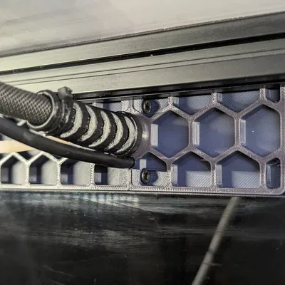 Nắp che xả hơi Voron dạng chia đôi hỗ trợ Bowden và PUG Umbilical