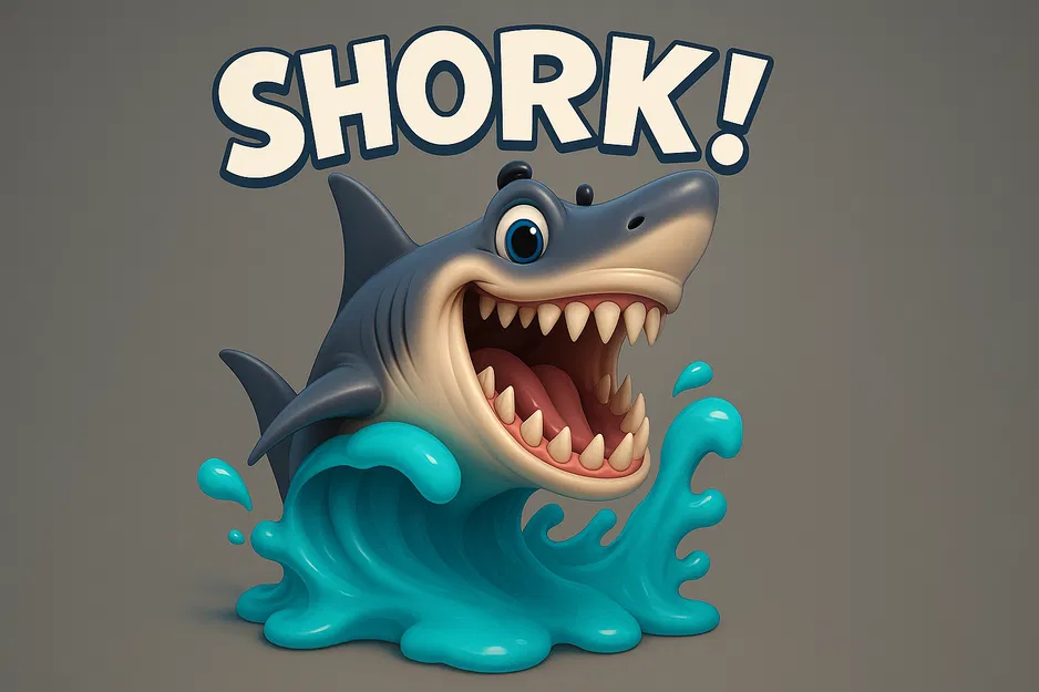 Shork! Nửa Cá Mập, Nửa Cá Ngốc. Trùm Gây Rắc Rối. - Image 1
