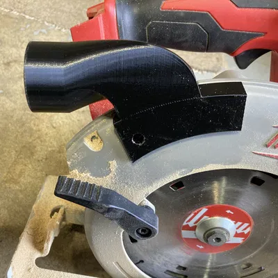 Đầu chuyển đổi ống hút bụi 3D cho máy cưa đĩa Milwaukee M18