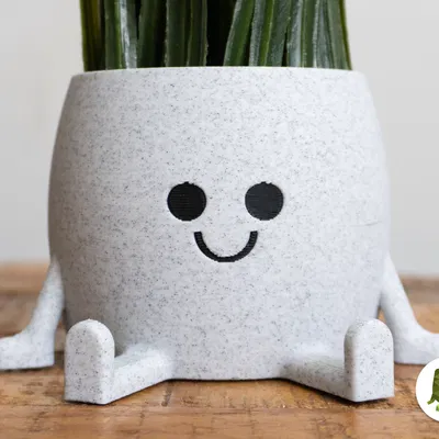 Chậu cây Happy Sitting dễ thương