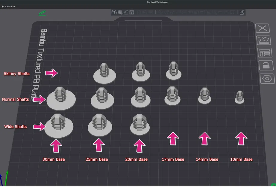 Bộ kẹp ốp trang trí xe hơi (Chỉ dùng nhựa TPU) - Image 3