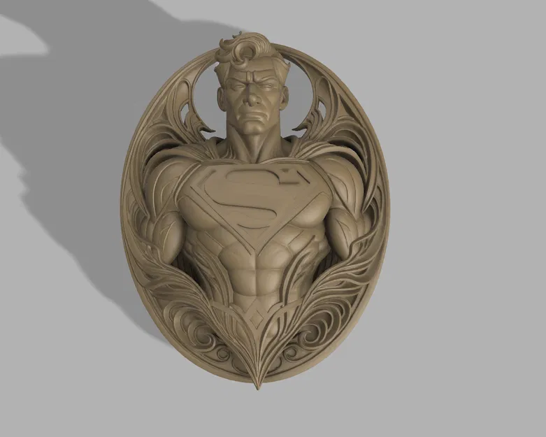 Phù điêu treo tường Superman đầy uy phong - Image 2