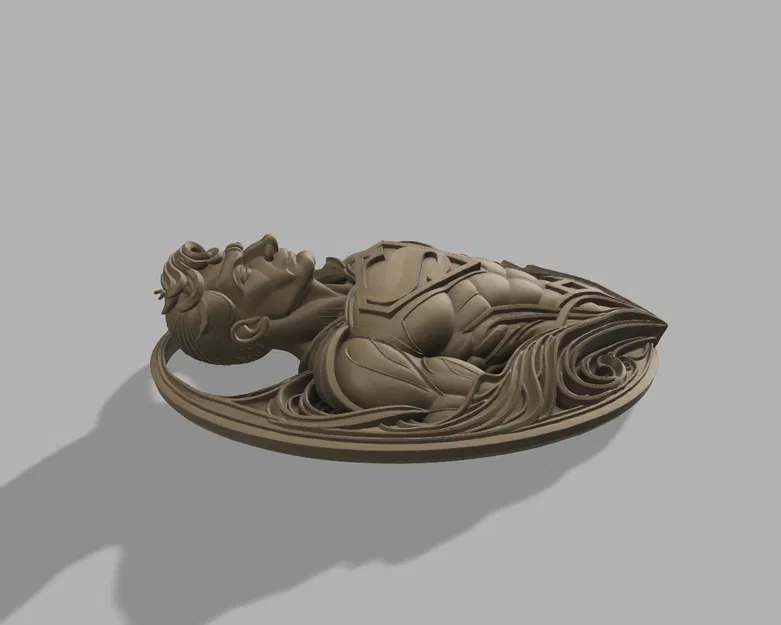 Phù điêu treo tường Superman đầy uy phong - Image 4