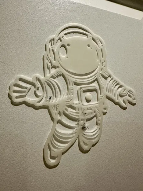 Tranh treo tường Phi hành gia - Phát sáng trong bóng tối - Image 1