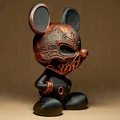 Mô hình Mickey Hai Mặt (Two-Faced Mickey) - Thumbnail 2