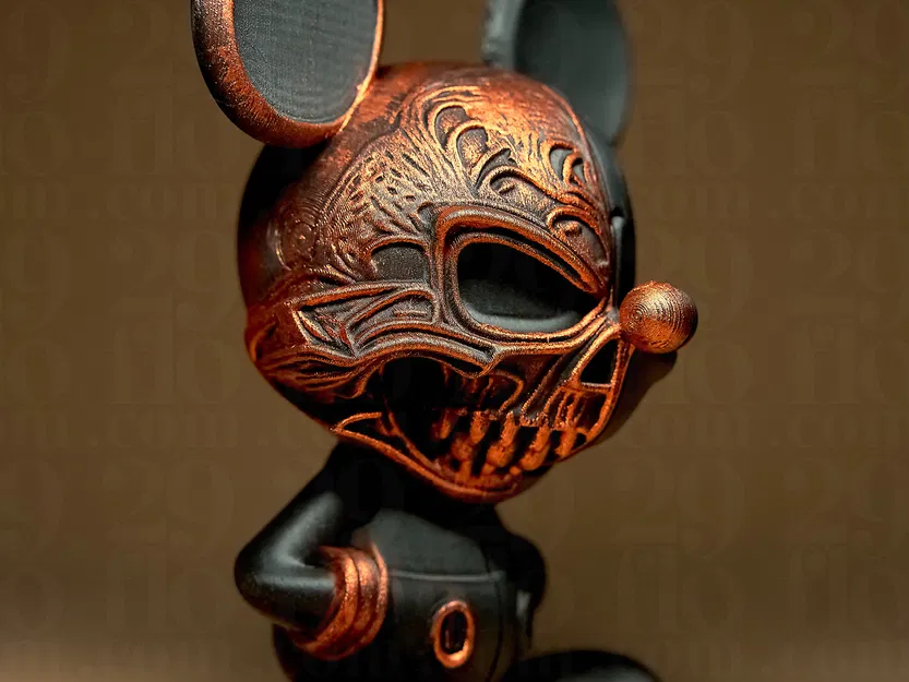 Mô hình Mickey Hai Mặt (Two-Faced Mickey) - Image 4