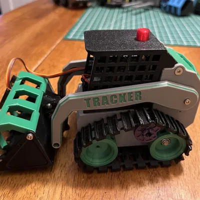 Tracker SkidSteer: Sự phát triển của phiên bản bánh xích