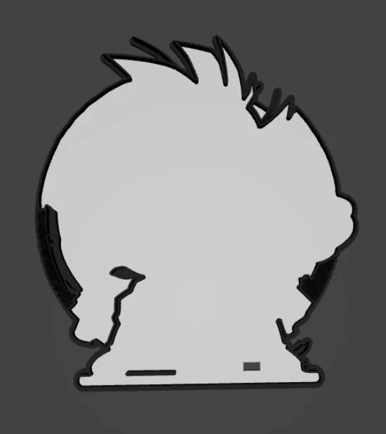 Goku Chibi – Mô hình 3D kèm đế tròn phong cách Kame - Image 8