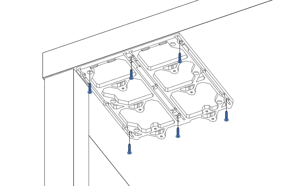 GEN2 RAILS - 165 (MINI) - Thanh trượt ngăn kéo mô-đun - Image 3