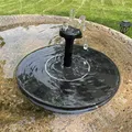 Nắp vòi phun Solar Birdbath Fountain - Thumbnail 2