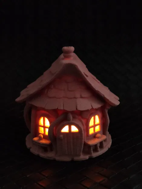 Ngôi nhà cổ tích - Vỏ bọc đèn LED tealight (Bộ 2 mẫu) - Image 6