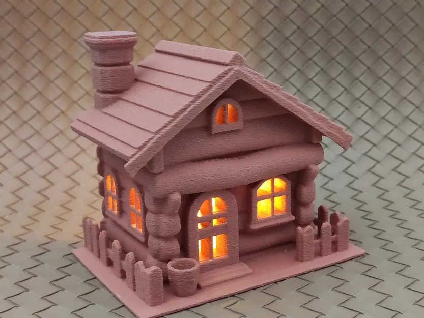 Ngôi nhà cổ tích - Vỏ bọc đèn LED tealight (Bộ 2 mẫu) - Image 8