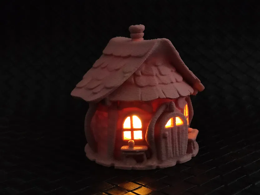 Ngôi nhà cổ tích - Vỏ bọc đèn LED tealight (Bộ 2 mẫu) - Image 10