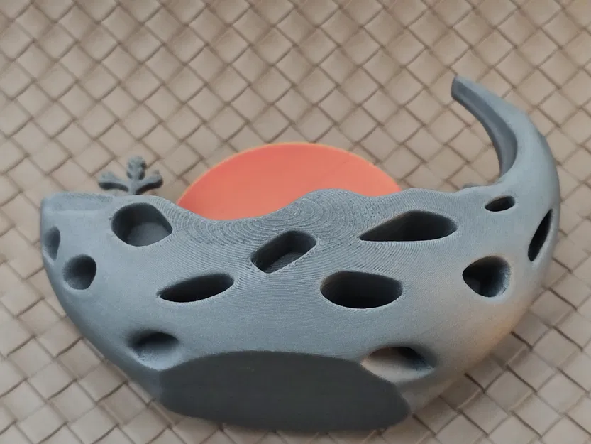 Sunset Hill - Đế nến trà LED hình đồi hoàng hôn - Image 5