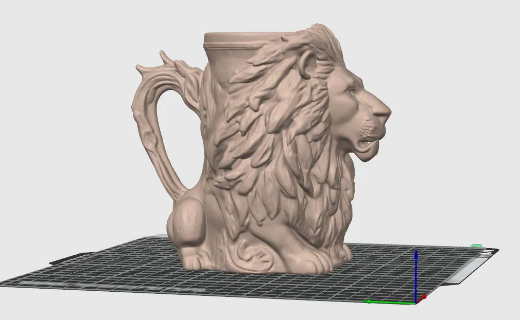 Đồ giữ lon bia hình Sư tử (Dùng cho lon 0.5L + 12oz) - Image 2