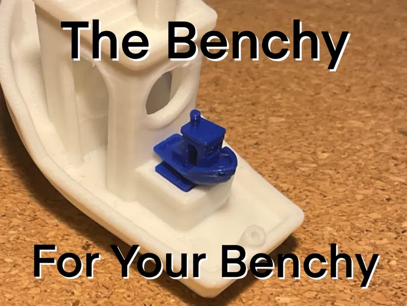Mô hình 3DBenchy siêu nhỏ - Phụ kiện mini đáng yêu cho máy in 3D - Image 1