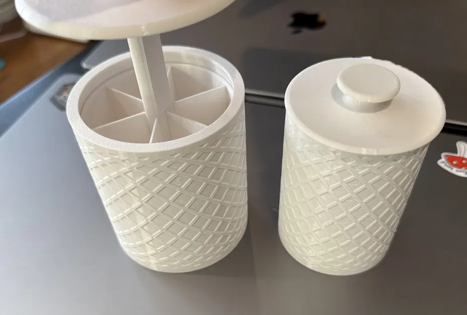 Hộp đựng tăm bông trang trí (Bản remix rộng và dày hơn 25%) - Image 1