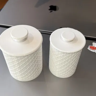 Hộp đựng tăm bông trang trí (Bản remix rộng và dày hơn 25%)