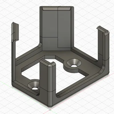 Giá đỡ cho Shelly plus + Add-On (1PM/2PM/dimmer/i4/gen3)