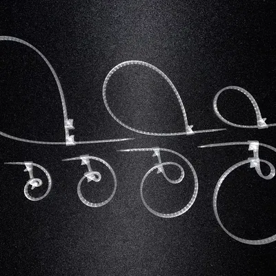 TPU: Dây rút cáp có thể tái sử dụng (loại dẻo, có chốt giữ)