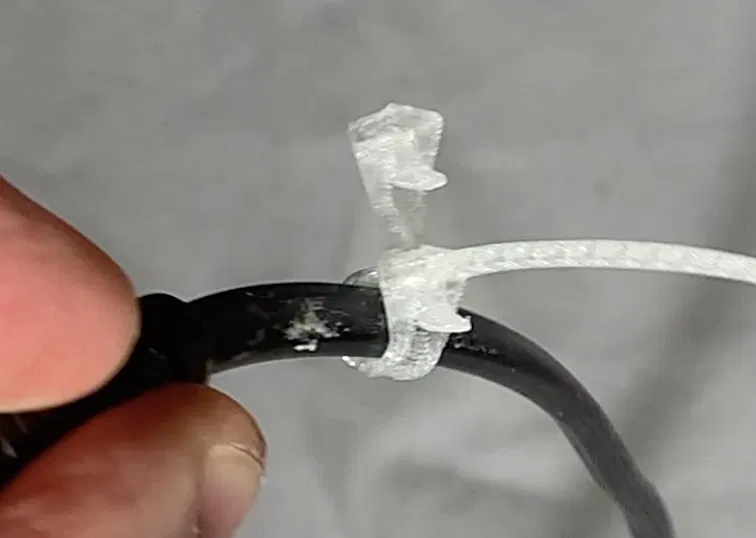 TPU: Dây rút cáp có thể tái sử dụng (loại dẻo, có chốt giữ) - Image 5