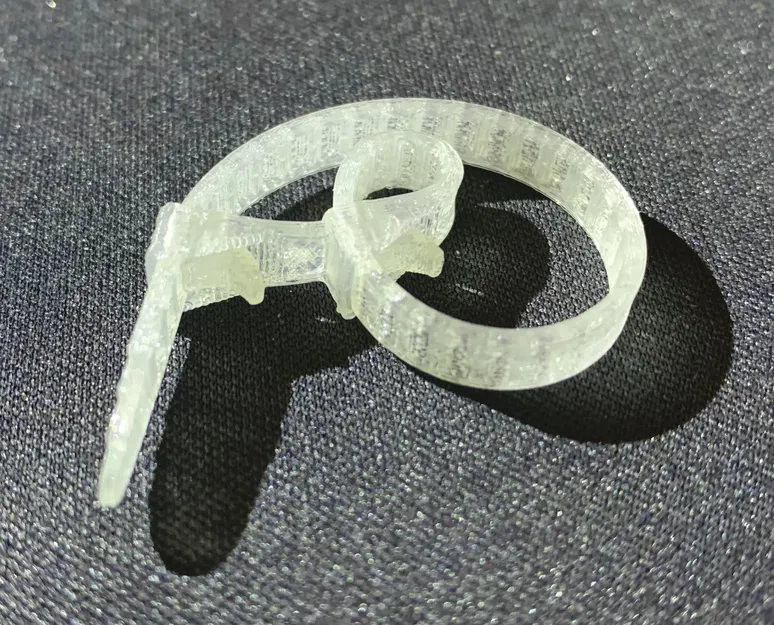 TPU: Dây rút cáp có thể tái sử dụng (loại dẻo, có chốt giữ) - Image 12