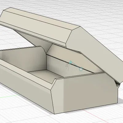TPU/PP: Hộp nhỏ với bản lề dẻo (living hinge)