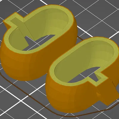 TPU: Chân giảm rung (flex) cho máy in i3 MK3(s)