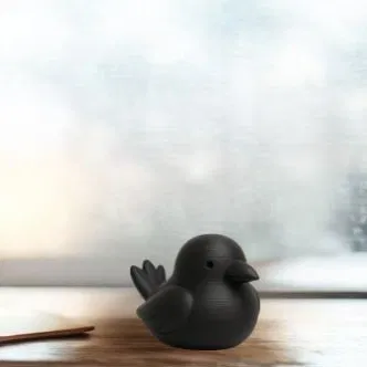 Mô hình chú chim nhỏ trang trí bàn làm việc đáng yêu