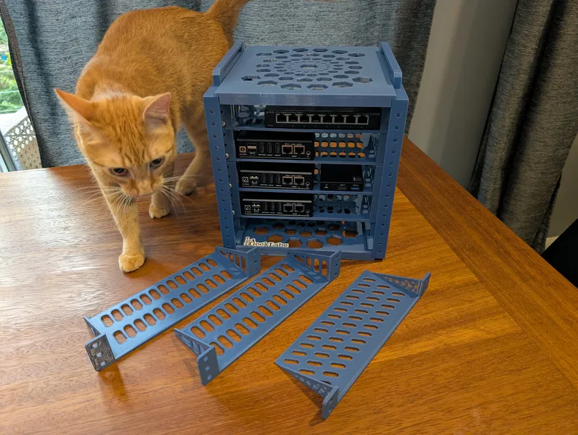 Mini Rack - Kệ mạng mini chuyên nghiệp - Image 1