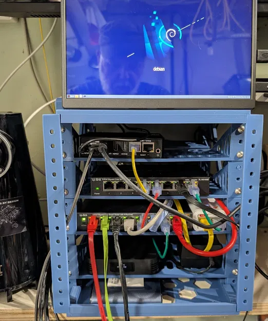 Mini Rack - Kệ mạng mini chuyên nghiệp - Image 2