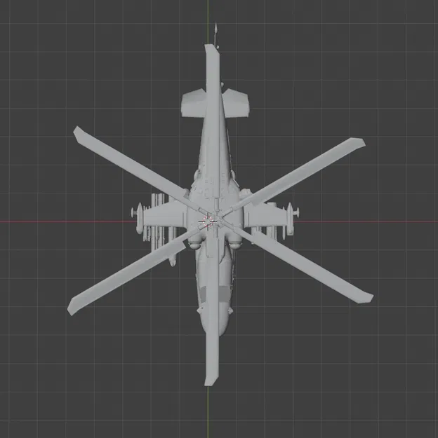 Mô hình 3D trực thăng chiến đấu Kamov Ka-52 Aligator (File STL) - Image 2