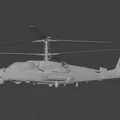 Mô hình 3D trực thăng chiến đấu Kamov Ka-52 Aligator (File STL) - Thumbnail 3