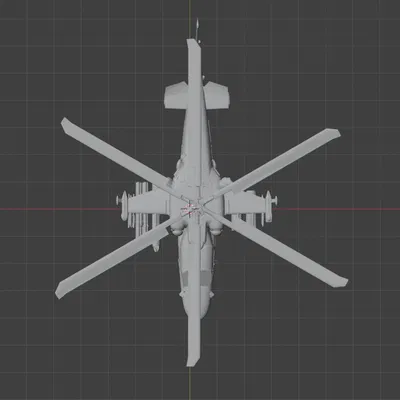 Mô hình 3D trực thăng chiến đấu Kamov Ka-52 Aligator (File STL)