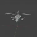 Mô hình 3D trực thăng chiến đấu Kamov Ka-52 Aligator (File STL) - Thumbnail 5