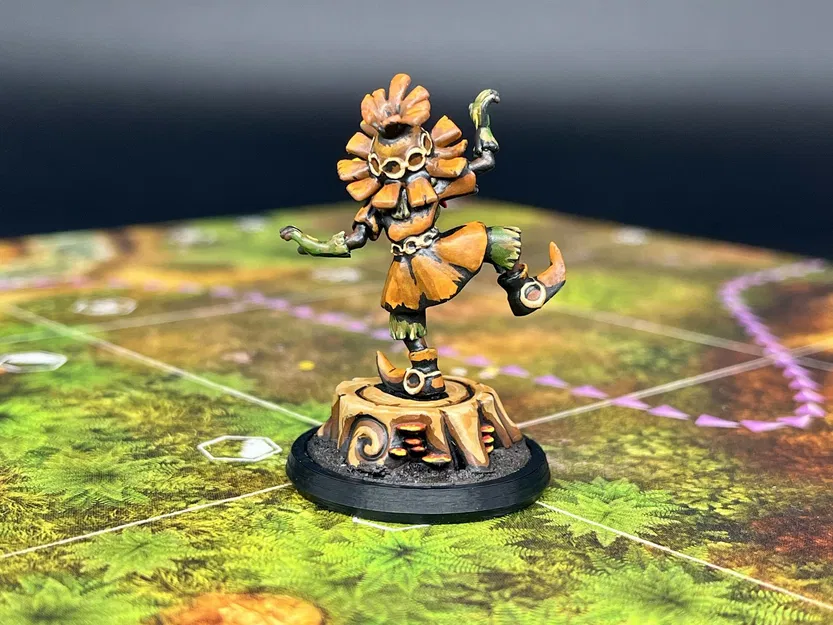 Mô hình Skull Kid đeo mặt nạ Majora (38mm) siêu đẹp cho tabletop - Image 2