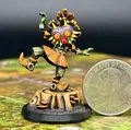 Mô hình Skull Kid đeo mặt nạ Majora (38mm) siêu đẹp cho tabletop - Thumbnail 3