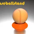 Giá đỡ bóng chày 3D tùy chỉnh logo đội bóng (MLB Baseball Stand) - Thumbnail 1